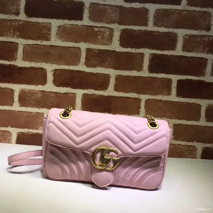 First bag ru GUCCI 26CM MARMONT GG 0506